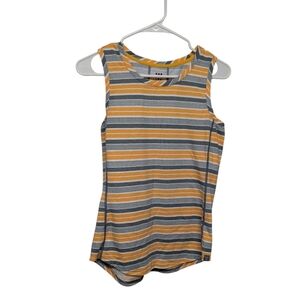 Title Nine Striped Women's Vibe Tank Top Rugby Stripe Small